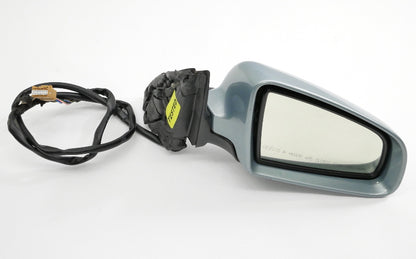 RH Side View Exterior Door Mirror 02-08 Audi A4 B6 B7 LY7R Crystal Blue Genuine