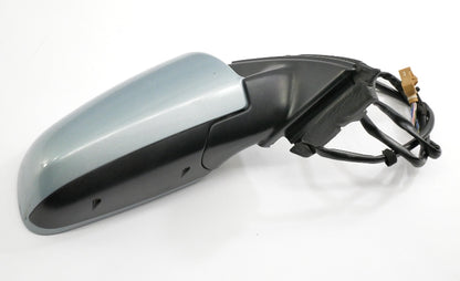 RH Side View Exterior Door Mirror 02-08 Audi A4 B6 B7 LY7R Crystal Blue Genuine