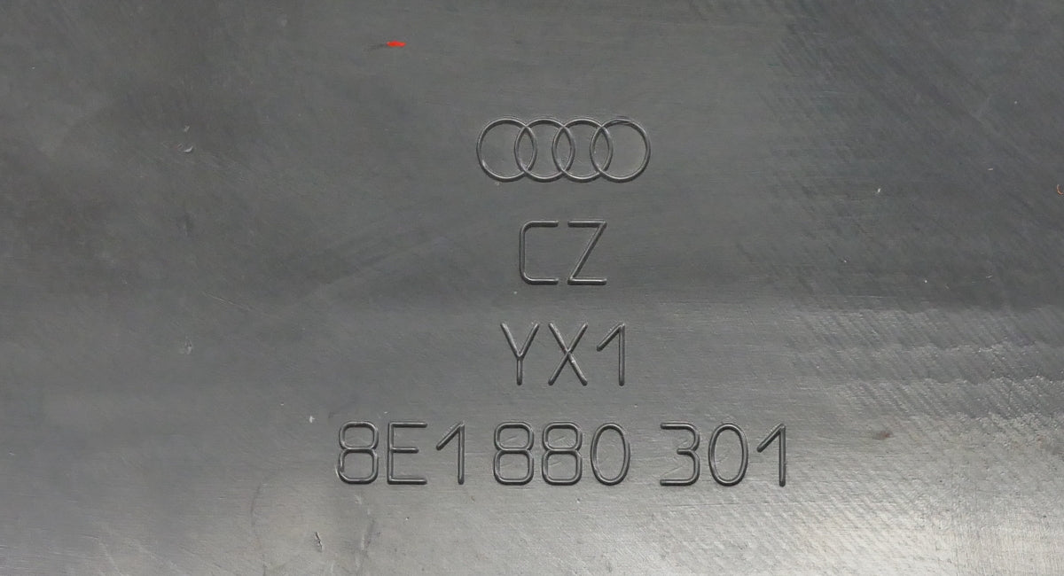 LH Lower Dash Knee Panel 02-08 Audi A4 S4 B6 B7 Grey - Genuine - 8E1 880 301