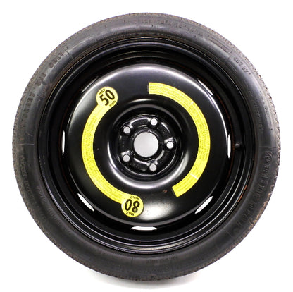 3.5 x 18" Spare Tire Donut Wheel Rim 06-13 Audi A3 VW R32 Genuine 1K0 601 027 B