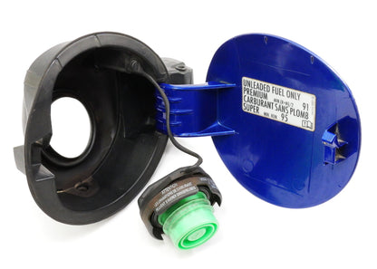 Gas Fuel Door Flap Lid 06-09 VW GTI Rabbit R32 MK5 LB5R Blue Genuine 1K6 809 857