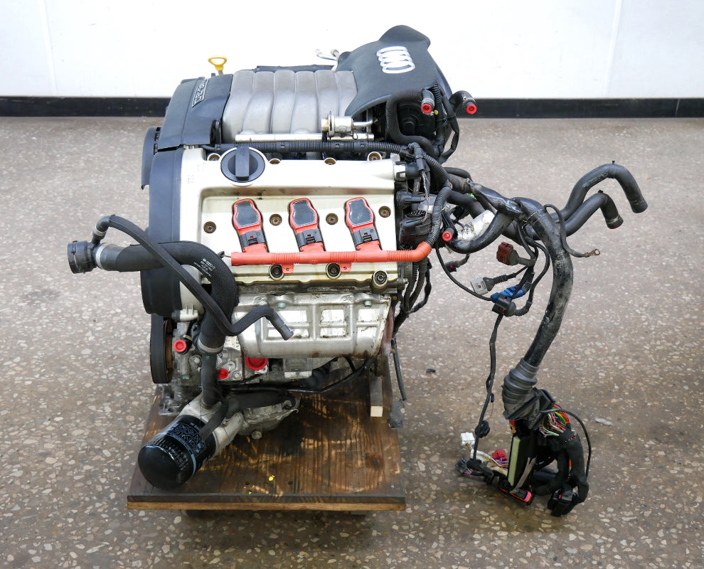 Complete Engine 02-04 Audi A4 B6 A6 C5 AVK 3.0 V6 122k Miles - Genuine