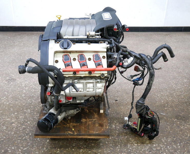 Complete Engine 02-04 Audi A4 B6 A6 C5 AVK 3.0 V6 122k Miles - Genuine
