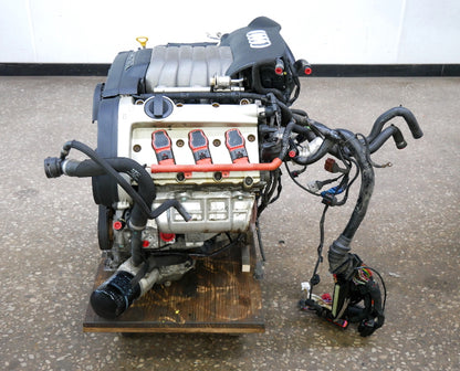 Complete Engine 02-04 Audi A4 B6 A6 C5 AVK 3.0 V6 122k Miles - Genuine