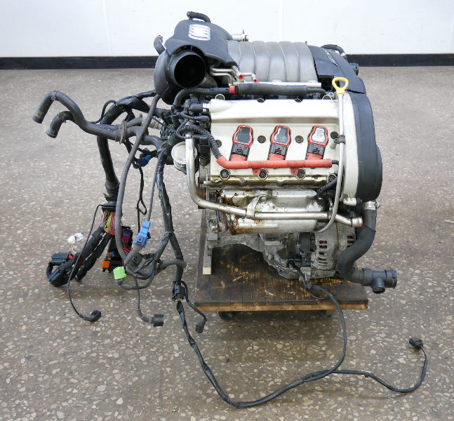 Complete Engine 02-04 Audi A4 B6 A6 C5 AVK 3.0 V6 122k Miles - Genuine