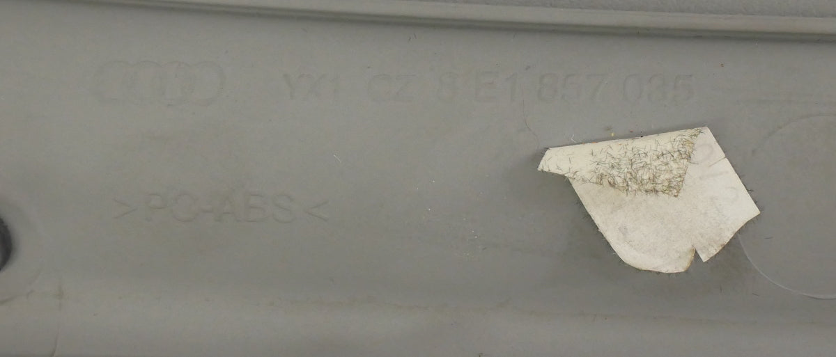 Glovebox Glove Box Compartment 02-08 Audi A4 S4 B6 B7 Gray Genuine - 8E1 857 035