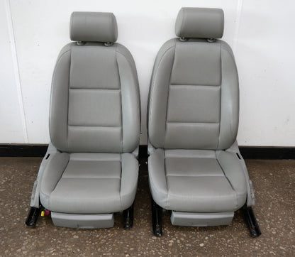 Front Bucket Seat Set 02-08 Audi A4 B6 B7 Sedan / Wagon - Heated - Genuine