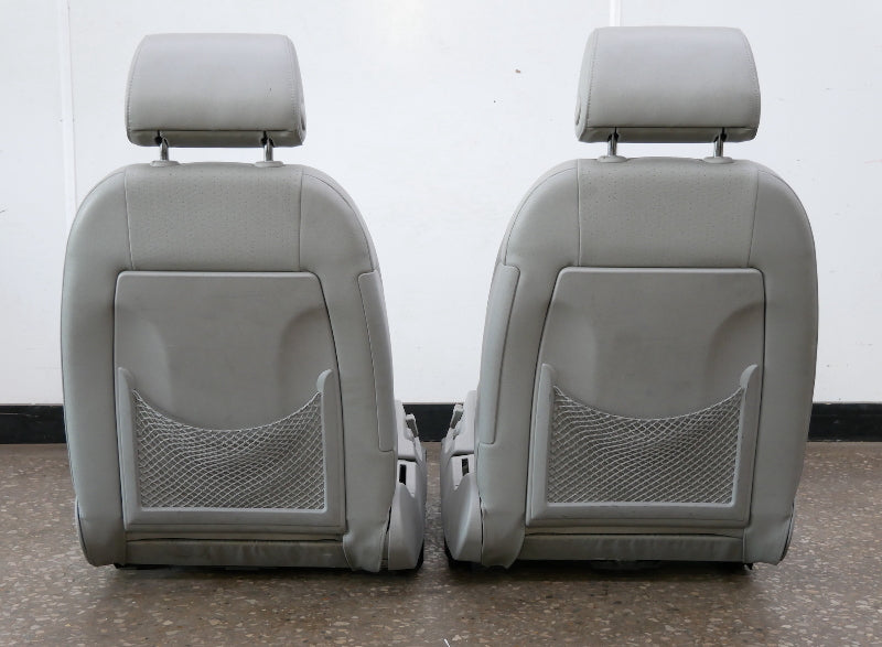 Front Bucket Seat Set 02-08 Audi A4 B6 B7 Sedan / Wagon - Heated - Genuine