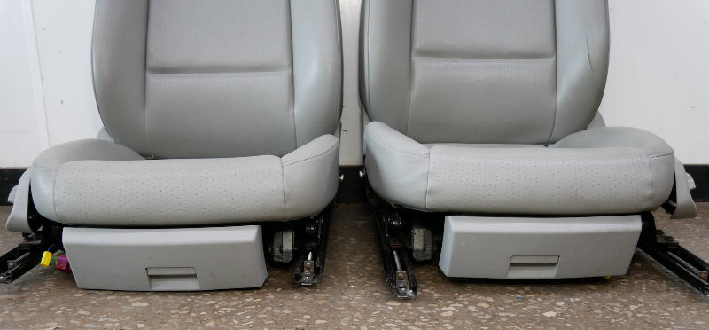 Front Bucket Seat Set 02-08 Audi A4 B6 B7 Sedan / Wagon - Heated - Genuine