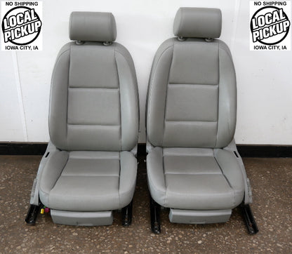 Front Bucket Seat Set 02-08 Audi A4 B6 B7 Sedan / Wagon - Heated - Genuine