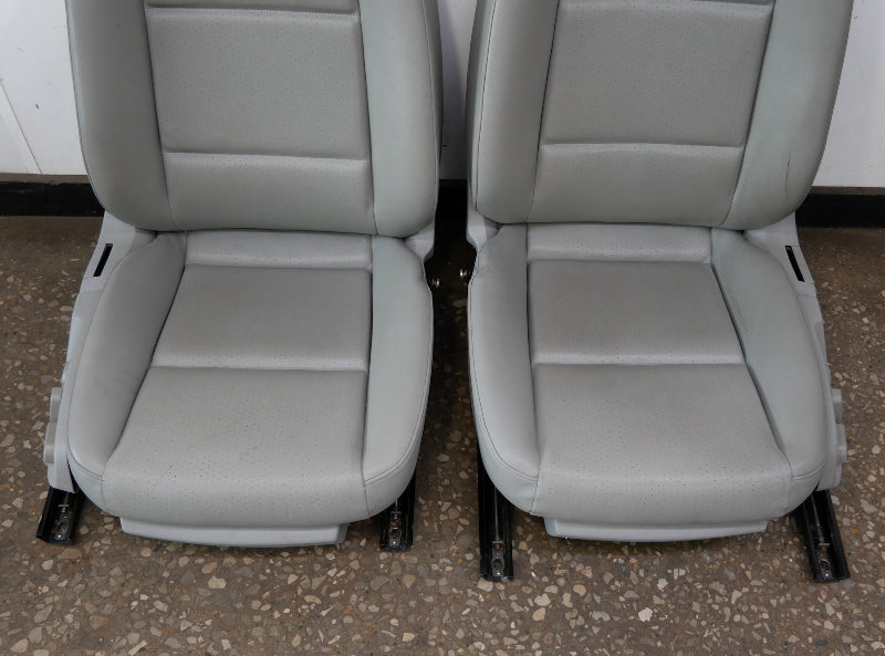 Front Bucket Seat Set 02-08 Audi A4 B6 B7 Sedan / Wagon - Heated - Genuine