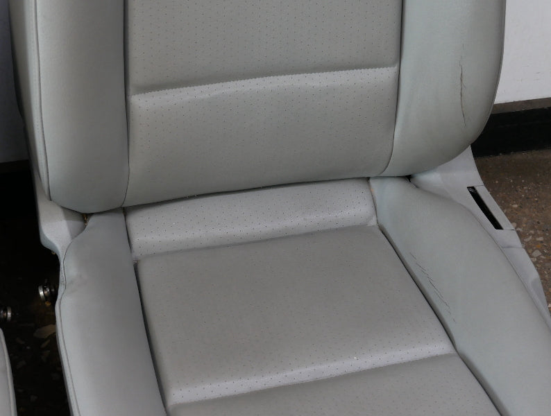 Front Bucket Seat Set 02-08 Audi A4 B6 B7 Sedan / Wagon - Heated - Genuine