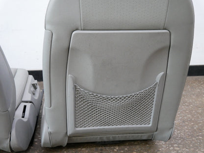 Front Bucket Seat Set 02-08 Audi A4 B6 B7 Sedan / Wagon - Heated - Genuine