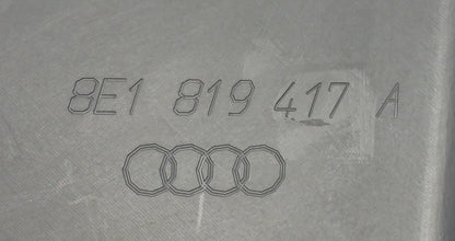 Windshield Rain Tray Cowl Battery Cover 02-05 Audi A4 S4 B6 - 8E1 819 417 A