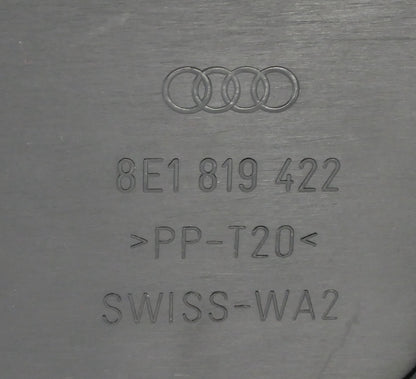 Windshield Rain Tray Cowl Battery Cover 02-05 Audi A4 S4 B6 - 8E1 819 417 A