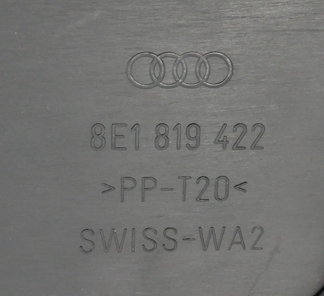 Windshield Rain Tray Cowl Battery Cover 02-05 Audi A4 S4 B6 - 8E1 819 417 A