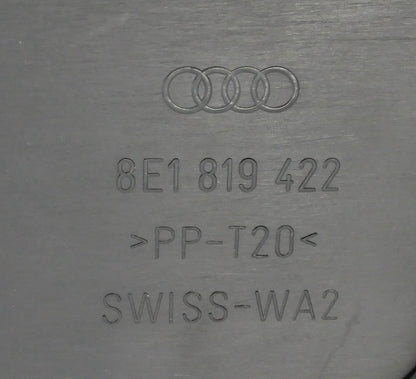 Windshield Rain Tray Cowl Battery Cover 02-05 Audi A4 S4 B6 - 8E1 819 417 A