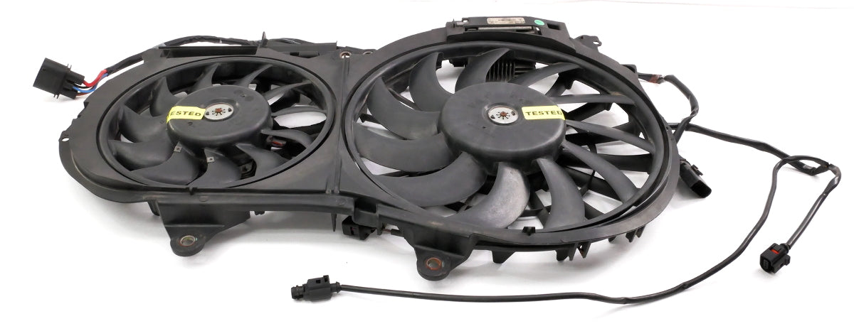 Cooling Fan Assembly & Module 02-05 Audi A4 B6 3.0 V6 - Genuine - 8E0 121 205 P