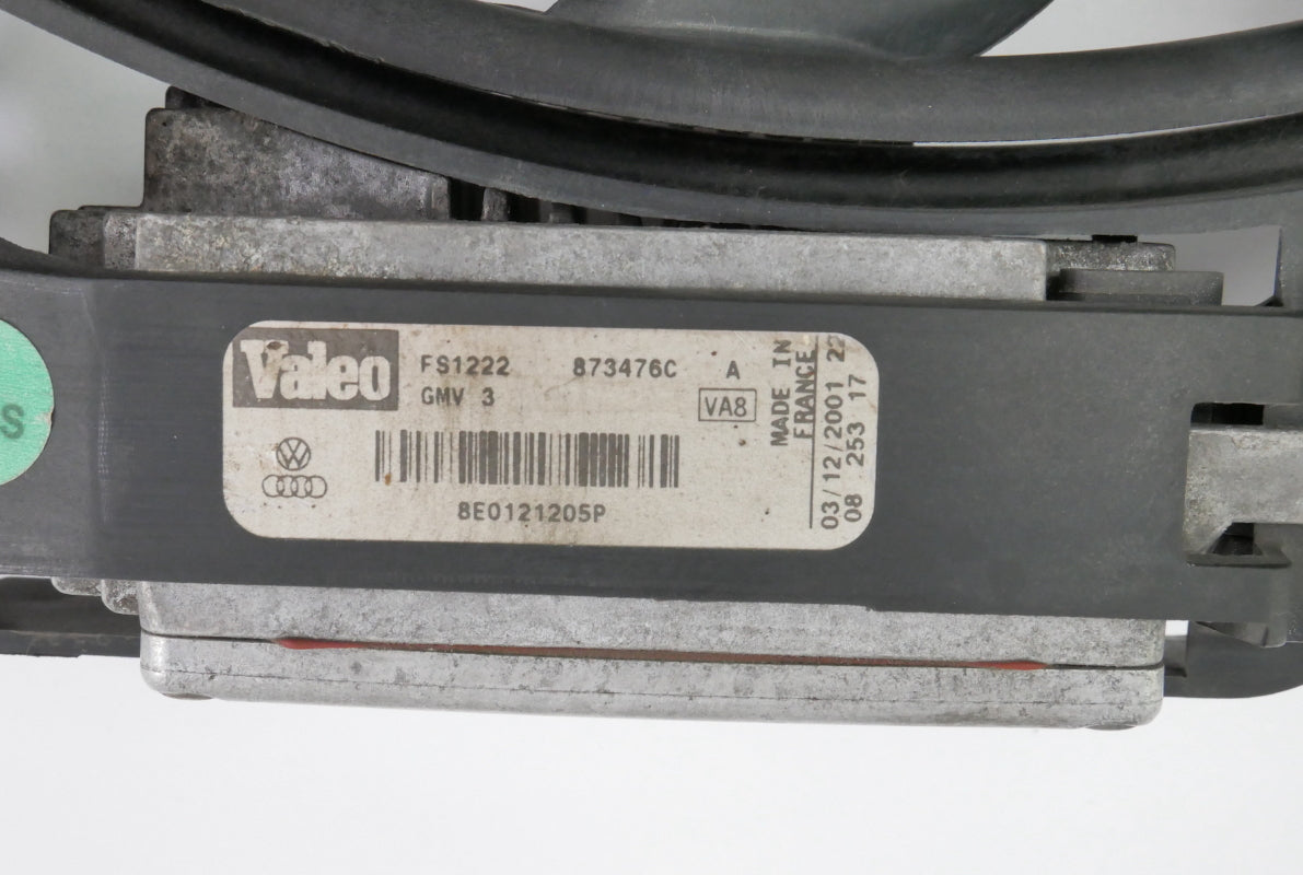 Cooling Fan Assembly & Module 02-05 Audi A4 B6 3.0 V6 - Genuine - 8E0 121 205 P