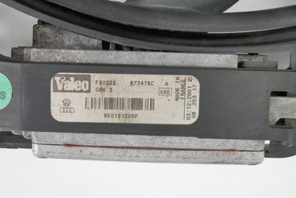 Cooling Fan Assembly & Module 02-05 Audi A4 B6 3.0 V6 - Genuine - 8E0 121 205 P