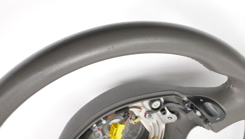 Sports Steering Wheel 3 Spoke 02-05 Audi A4 S4 B6 Gray Leather - 8E0 419 091 AH