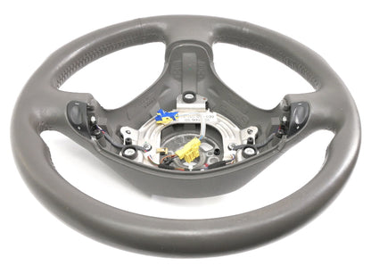 Sports Steering Wheel 3 Spoke 02-05 Audi A4 S4 B6 Gray Leather - 8E0 419 091 AH