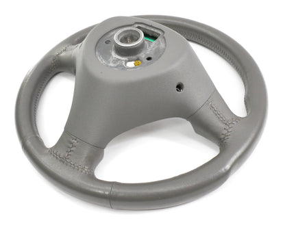 Sports Steering Wheel 3 Spoke 02-05 Audi A4 S4 B6 Gray Leather - 8E0 419 091 AH