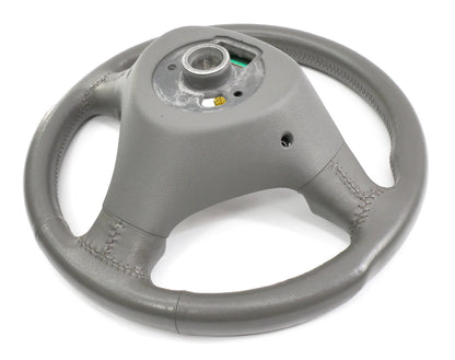 Sports Steering Wheel 3 Spoke 02-05 Audi A4 S4 B6 Gray Leather - 8E0 419 091 AH