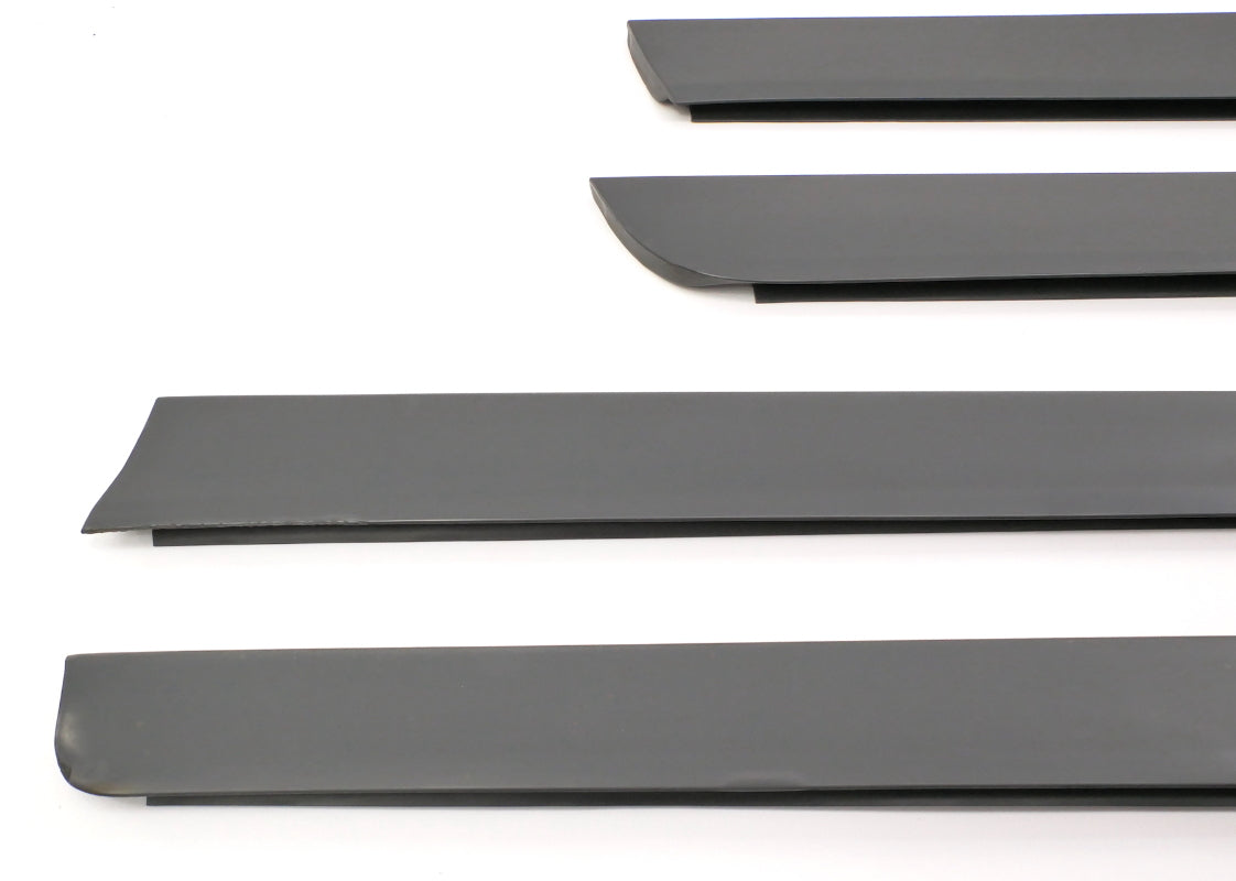 Lower Door Blade Trim Blade Molding Set 02-05 Audi A4 B6 Genuine - 8E0 853 960