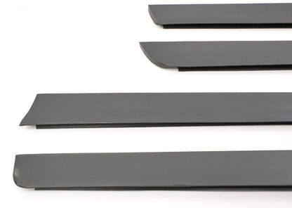 Lower Door Blade Trim Blade Molding Set 02-05 Audi A4 B6 Genuine - 8E0 853 960
