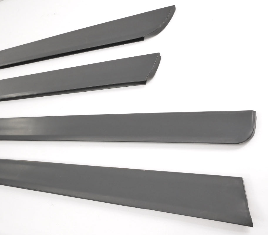 Lower Door Blade Trim Blade Molding Set 02-05 Audi A4 B6 Genuine - 8E0 853 960