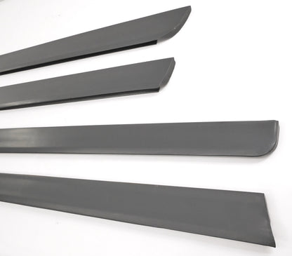 Lower Door Blade Trim Blade Molding Set 02-05 Audi A4 B6 Genuine - 8E0 853 960
