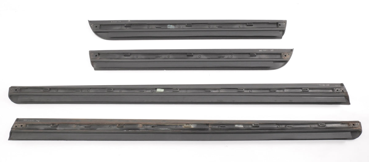 Lower Door Blade Trim Blade Molding Set 02-05 Audi A4 B6 Genuine - 8E0 853 960