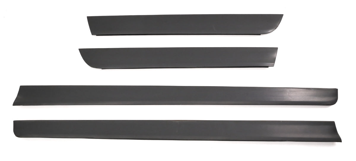 Lower Door Blade Trim Blade Molding Set 02-05 Audi A4 B6 Genuine - 8E0 853 960