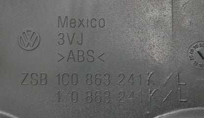 Center Console 06-10 VW Beetle Convertible Black - Genuine - 1Y0 863 241 K