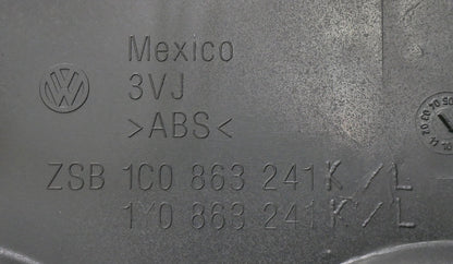 Center Console 06-10 VW Beetle Convertible Black - Genuine - 1Y0 863 241 K