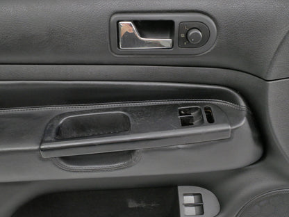 LH Driver Front Leather Door Panel 99-05 VW Golf GTI Mk4 2DR Black - Genuine