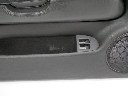 LH Driver Front Leather Door Panel 99-05 VW Golf GTI Mk4 2DR Black - Genuine