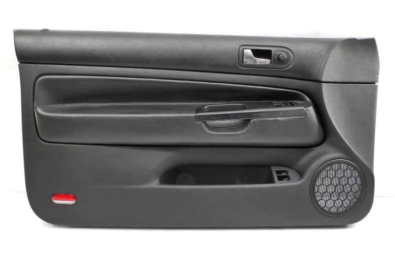 LH Driver Front Leather Door Panel 99-05 VW Golf GTI Mk4 2DR Black - Genuine