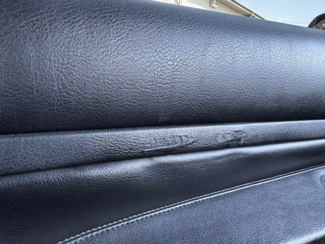 RH Front Leather Door Panel 99-05 VW Golf GTI Mk4 2DR Black - Genuine