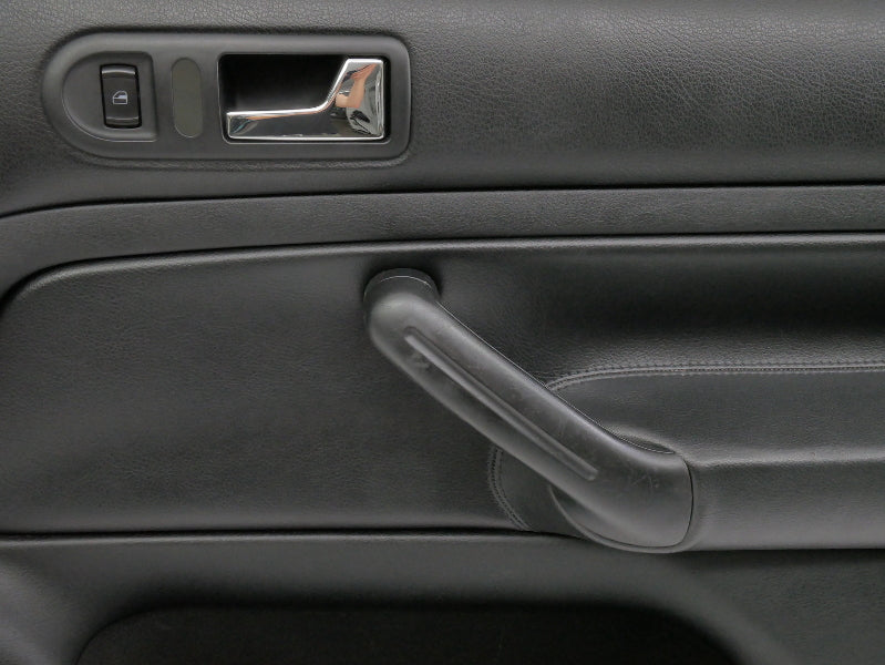 RH Front Leather Door Panel 99-05 VW Golf GTI Mk4 2DR Black - Genuine