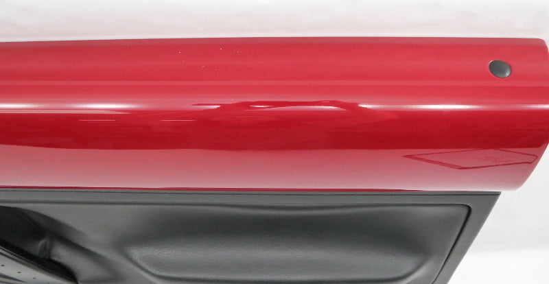 RH Front Door Panel 03-10 VW Beetle Convertible Salsa Red / Black ~ Genuine