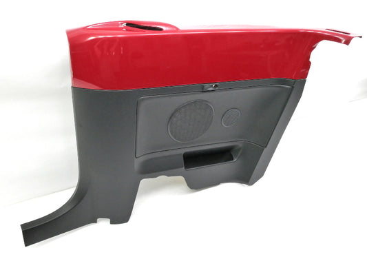 RH Rear Side Door Panel 03-10 VW Beetle Convertible Salsa Red / Black ~ Genuine