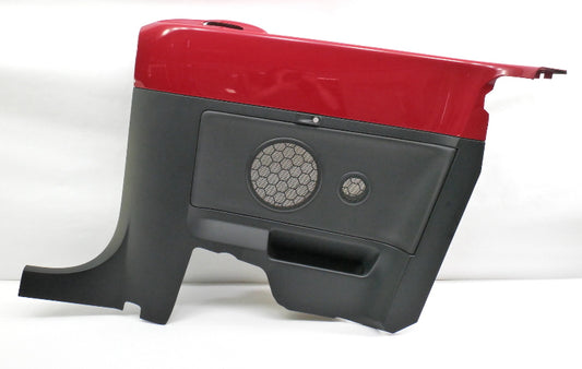 RH Rear Side Door Panel 03-10 VW Beetle Convertible Salsa Red / Black ~ Genuine