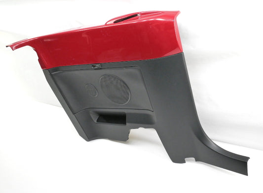 LH Rear Side Door Panel 03-10 VW Beetle Convertible Salsa Red / Black ~ Genuine