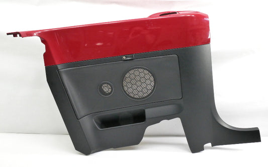 LH Rear Side Door Panel 03-10 VW Beetle Convertible Salsa Red / Black ~ Genuine
