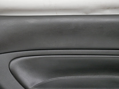 LH Rear Black Leather Door Side Panel 99-05 VW Golf GTI Mk4 2DR - Genuine