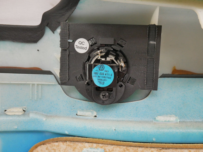 LH Rear Black Leather Door Side Panel 99-05 VW Golf GTI Mk4 2DR - Genuine