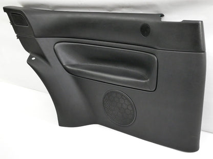 LH Rear Black Leather Door Side Panel 99-05 VW Golf GTI Mk4 2DR - Genuine