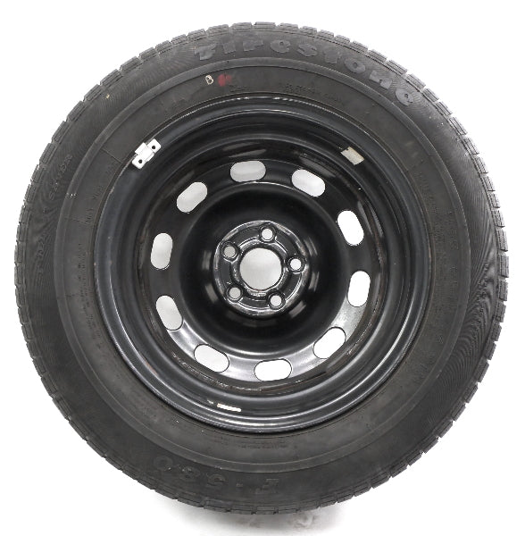 15" Full Size Spare Steel Wheel & Tire VW Jetta Golf GTI Mk4 Rim 1J0 601 027 AB